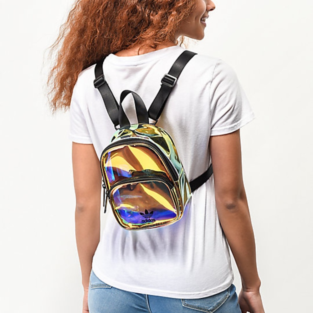 Adidas Translucent Colors Trefoil Mini Backpack - Picture 7 of 7